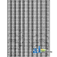 Screen, Front Grille (2 used) fits John Deere 530 Tractor