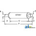 Oliver 70 Tractor Muffler (OLIVER 1938 and greater)