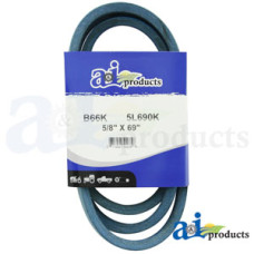 Image of Ariens 925008 Emperor Riding Mower Kevlar Blue V-Belt (5/8" X 69" ) (Drive)