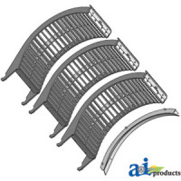 Case | Case-IH 1682 Combine Concaves (Corn and Soybean) (Requires Extension Kit A-B94535)
