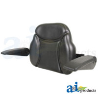 Massey Ferguson SEVERAL Tractor Back Cushion, Big Boy Replacement; Black 
