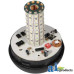 Versatile VARIOUS MODELS (Undefined) Beacon, 80 LED, AMBER, Pipe Type Flexible Rubber Base