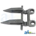 MacDon 3000 Windrower Forged Guard, 2 Prong
