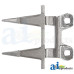 Fiat | Hesston PT10 Windrower Conditioner Forged Guard, 2 Prong, Plateless