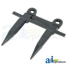 Image of Versatile 440V Swather/Windrower Forged Guard, 2 Prong