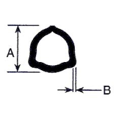Image of New Idea 4665 Round Baler Inner Tube - Rilsan Coated ((SN less than 00226))