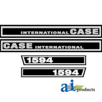 Case | Case-IH 1594 Tractor Hood Decal