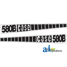 Case | Case-IH 580B Industrial/Construction Hood Decal
