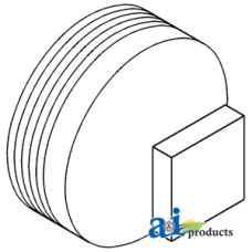 Image of Case | Case-IH MAXXUM 100 Tractor Hub Cap