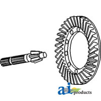 Massey Harris 35 Tractor Ring and Pinion Set (Short Pinion)