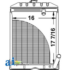 Image of Ford | New Holland 700 SERIES Tractor Radiator