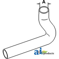 Ford | New Holland 335 Tractor Radiator Hose, Upper (GAS)
