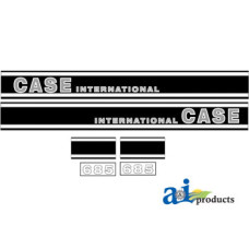 Image of Case | Case-IH 685 Tractor Hood Decal