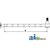 Ford | New Holland 5000 Tractor Tie Rod, Long (RH) (with PS 65 and greater)