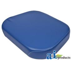 Image of Ford | New Holland 3930 Tractor Bottom Cushion, Wood Base, BLU VINYL