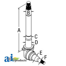 Ford | New Holland 8000 Tractor Spindle (RH)