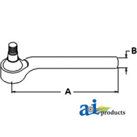 Ford | New Holland 8240 Tractor Tie Rod (RH)