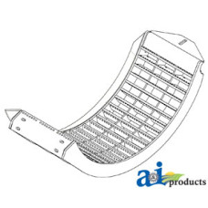 John Deere 9770STS Combine Concave, Middle/Rear