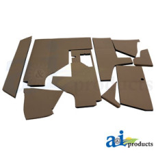 Kit, Cab Beltline Upholstry, Tan fits John Deere 4555 Tractor