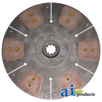 Gleaner L Combine Trans Disc: 13", 6-button, solid, RE-MFG (S/N 4317 and greater)