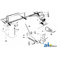 Vicon CM216 Disc Mower Curtain, Disc Mower (Series 14031, 14038, 14044, 14048 and 14055)
