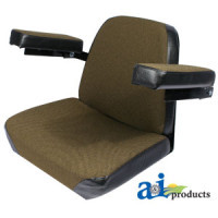 John Deere 3020 Tractor Complete Seat, with Flip-Up Arms, JD Personal Posture, ORIGINAL FABRIC
