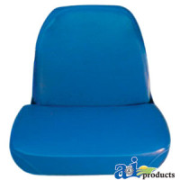 Ford | New Holland 3600 Tractor Custom Seat Assy. without Arms, BLU Vinyl (Orchard 1981-1983)
