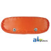 Case | Case-IH 770 Tractor Back Cushion, Wood Base, Orange Vinyl