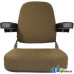 Complete Seat Assembly, Steel, Flip-Up Arms, BRN FABRIC fits John Deere 4710 Sprayer