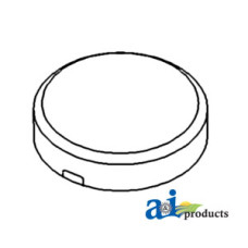 Image of Ford | New Holland 335 Tractor Reservoir Cap, Power Steering Pump