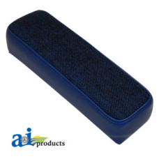 Image of Ford | New Holland 5700 Tractor Armrest, Wood Base, BLU FABRIC (1975-80)