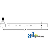 Massey Ferguson 20 Industrial/Construction Tie Rod, Long (79-83)