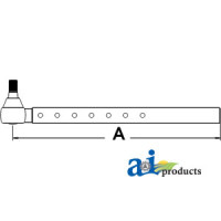 Ford | New Holland TW30 Tractor Tie Rod, Long (WIDE Adjustable AXLE)