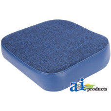 Image of Case | Case-IH FW30 Tractor Bottom Cushion, Wood Base, BLU FABRIC