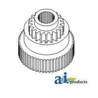 Ford | New Holland 5000 Tractor Hub, PTO Drive Clutch (1965 and greater Single/ Two Speed)