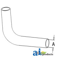 Ford | New Holland TW25 Tractor Radiator Hose, Upper