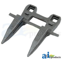 John Deere 230 Header Guard, Stone, End