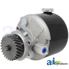 Image of Ford | New Holland 6600 Tractor Pump, Power Steering w/ Reservoir (75-85)