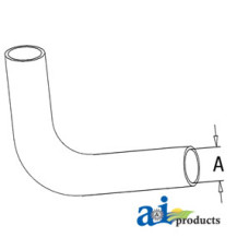 Image of Ford | New Holland 3930 Tractor Radiator Hose, Upper (ALL PURPOSE 3 CYL.)