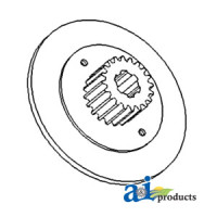John Deere 720 Tractor Disc, Clutch Drive