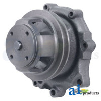 Ford | New Holland 5600 Tractor Pump, Water with Single Pulley and Gasket without Back Housing (1975-1981)