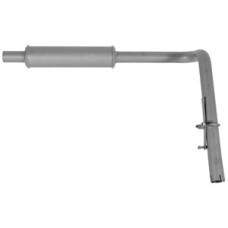 Image of Ford | New Holland 700 SERIES Tractor Vertical Muffler & Pipe Assembly (W/ GAS ENGINE)