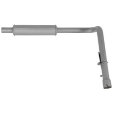 Image of Ford | New Holland 700 SERIES Tractor Vertical Muffler & Pipe Assembly (W/ 144 OR 172 C.I.D. DIESEL ENGINE)