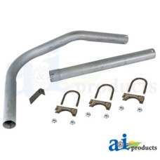 Image of Ford | New Holland 700 SERIES Tractor Vertical Exhaust Assembly (W/ GAS ENGINE)