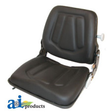 Image of Case | Case-IH 1838 Skid Steer Loader Forklift Seat, BLK