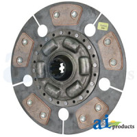 Case | Case-IH 530 Tractor Trans Disc: 9.25", 5-button, spring loaded (S/N less than 8191147)