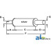 Case | Case-IH 500 Tractor Muffler (with GAS ENGINE - 1955-1957)