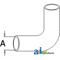 Case | Case-IH 570 Tractor Radiator Hose, Lower