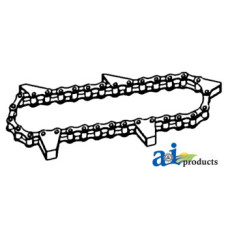 New Idea 843 Corn Head Chain, Gathering