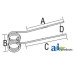 Galfre 250 Hay Tedder Rake / Tedder Tooth (LH) (White Tooth)